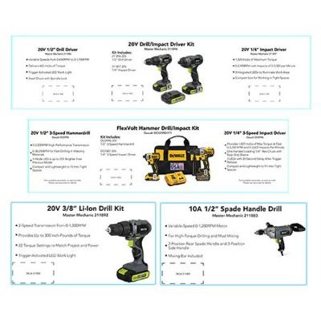 THE IMAGINE GROUP MM PWR Tool Cards R31-MASTERMECH